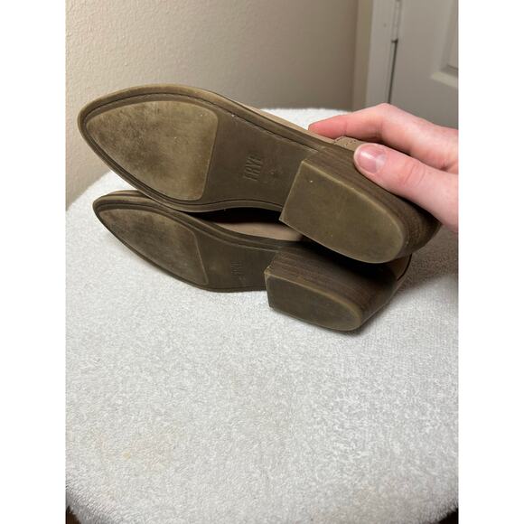 Frye Rowen Shooties Slip On Nubuck Leather Ankle Boots - Picture 7 of 10